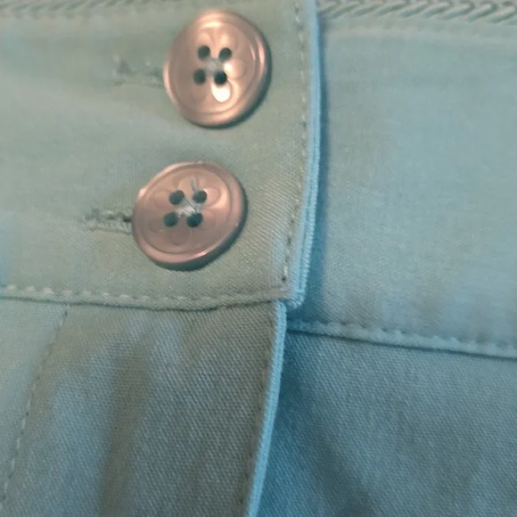 New EP Pro Women's Size 6 Golf Tennis Shorts Skirt Skort Aqua Blue Pockets Zip - Picture 7 of 11